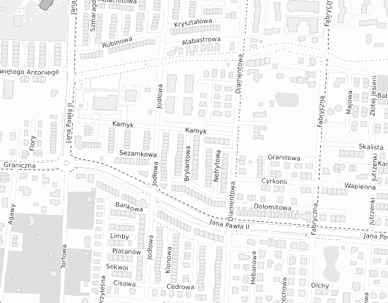 Mapa z adresem organizacji