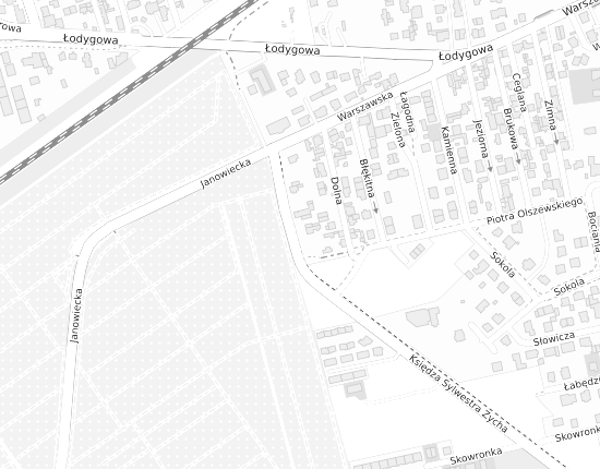 Mapa z adresem organizacji