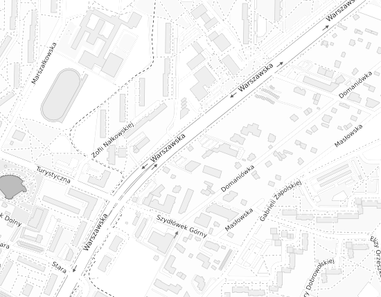 Mapa z adresem organizacji