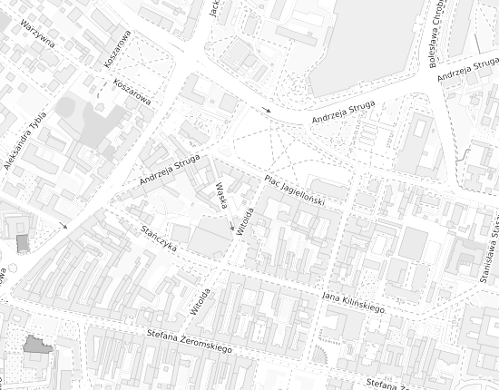 Mapa z adresem organizacji