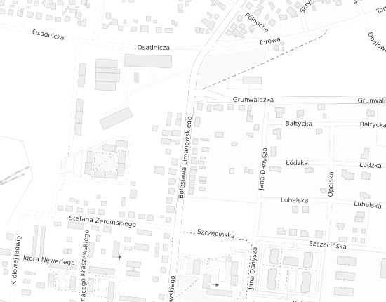 Mapa z adresem organizacji