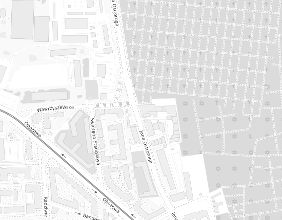 Mapa z adresem organizacji