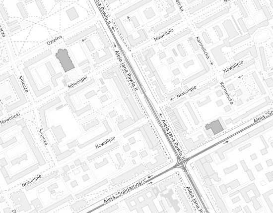 Mapa z adresem organizacji