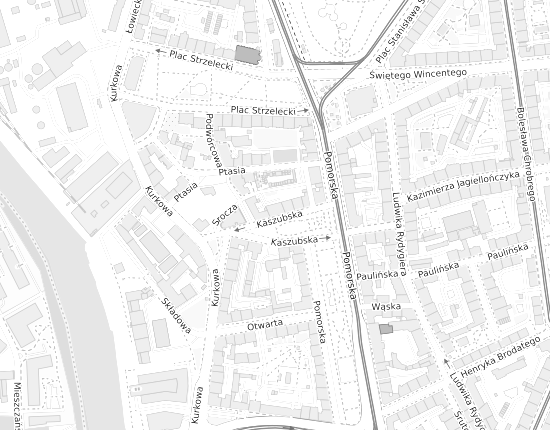 Mapa z adresem organizacji