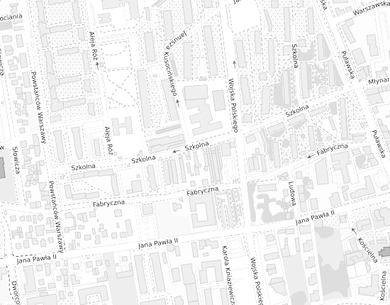 Mapa z adresem organizacji