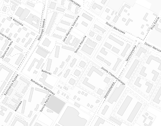 Mapa z adresem organizacji