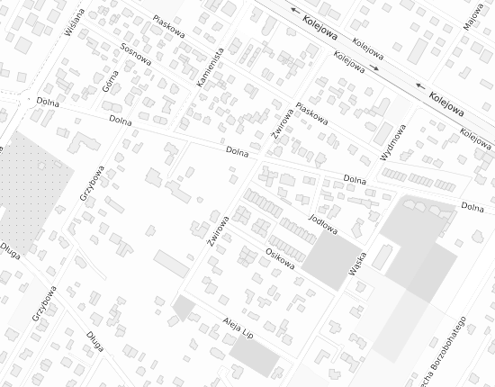 Mapa z adresem organizacji