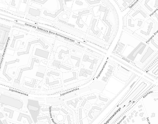 Mapa z adresem organizacji
