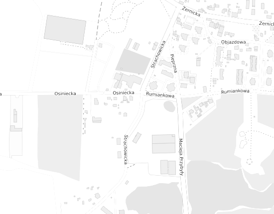 Mapa z adresem organizacji