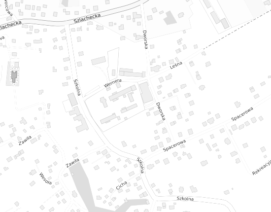 Mapa z adresem organizacji