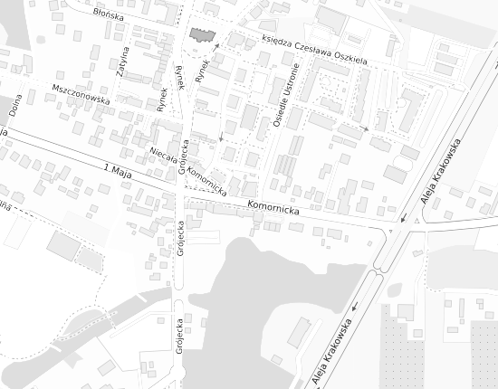 Mapa z adresem organizacji