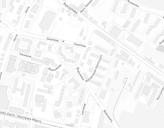Mapa z adresem organizacji