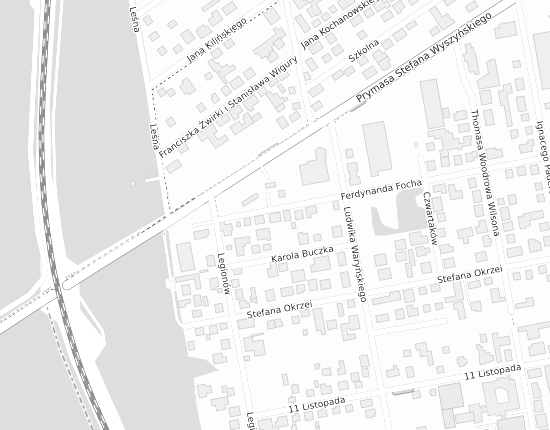 Mapa z adresem organizacji