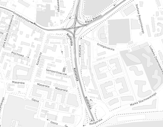 Mapa z adresem organizacji