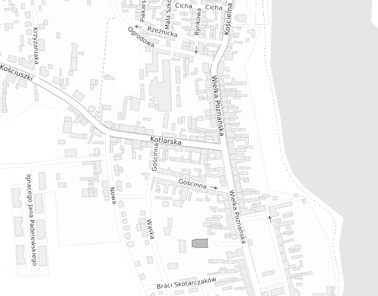 Mapa z adresem organizacji