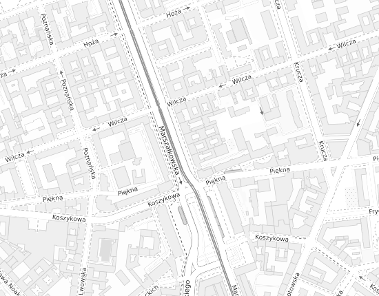 Mapa z adresem organizacji
