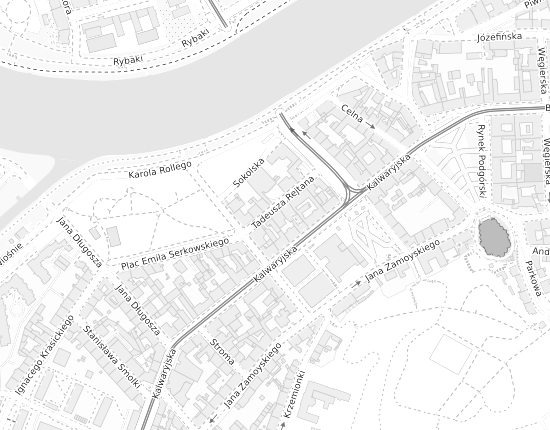 Mapa z adresem organizacji