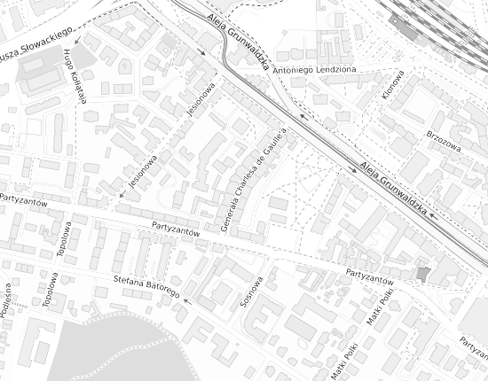 Mapa z adresem organizacji