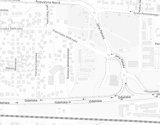 Mapa z adresem organizacji