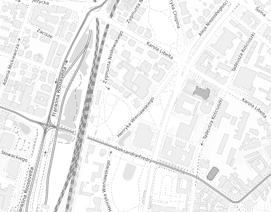 Mapa z adresem organizacji