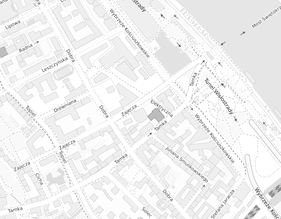 Mapa z adresem organizacji