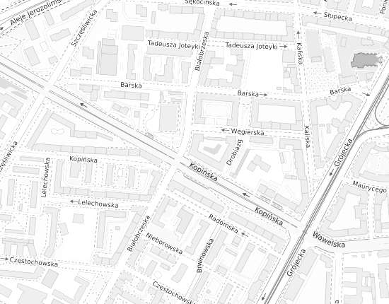 Mapa z adresem organizacji