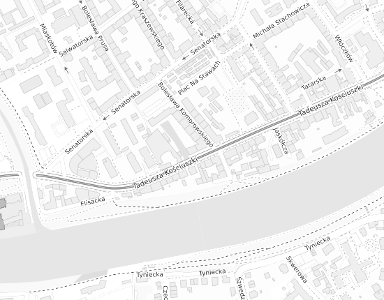 Mapa z adresem organizacji
