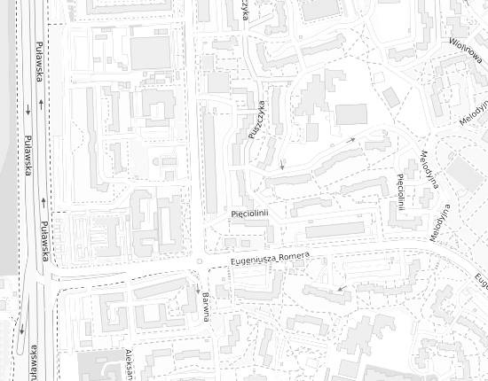 Mapa z adresem organizacji