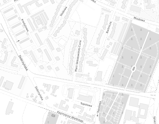 Mapa z adresem organizacji