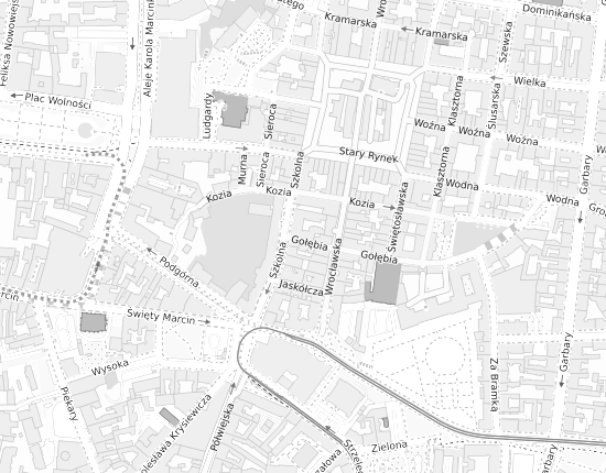 Mapa z adresem organizacji