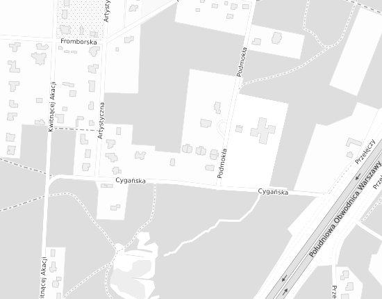 Mapa z adresem organizacji