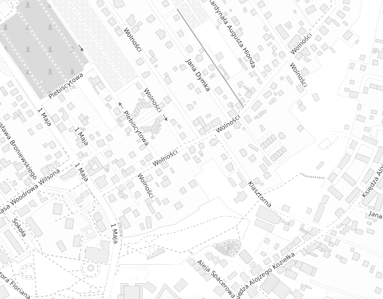 Mapa z adresem organizacji