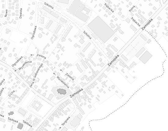Mapa z adresem organizacji