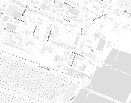 Mapa z adresem organizacji