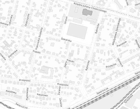 Mapa z adresem organizacji