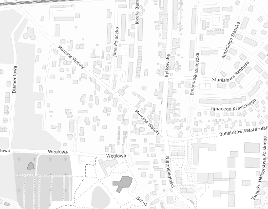 Mapa z adresem organizacji