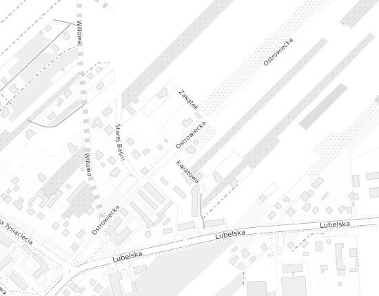 Mapa z adresem organizacji