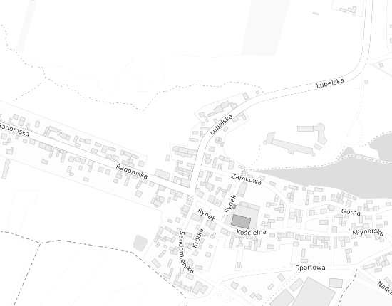 Mapa z adresem organizacji