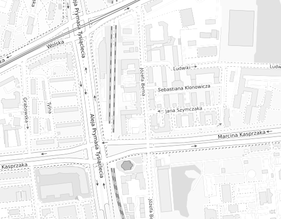 Mapa z adresem organizacji