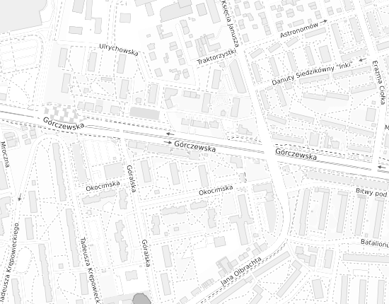 Mapa z adresem organizacji