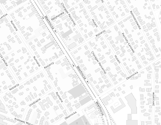 Mapa z adresem organizacji