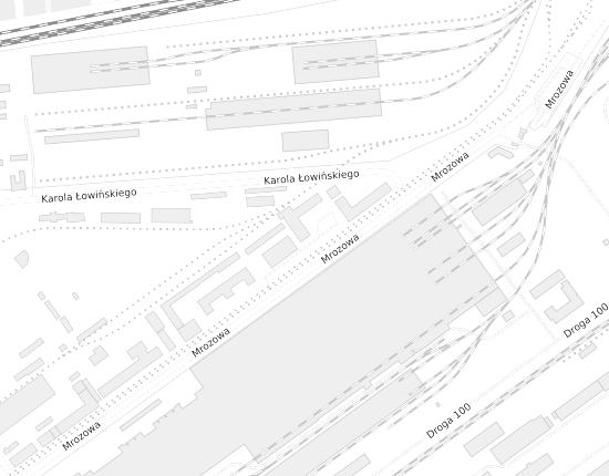 Mapa z adresem organizacji