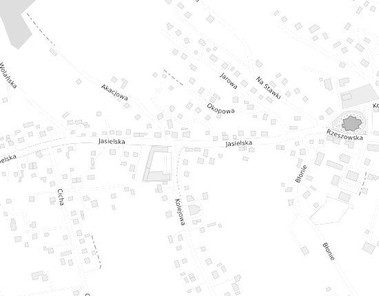 Mapa z adresem organizacji