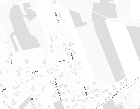 Mapa z adresem organizacji