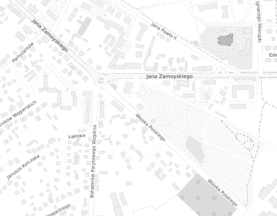Mapa z adresem organizacji