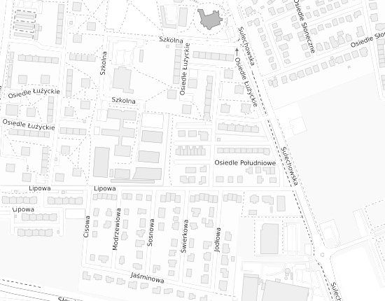 Mapa z adresem organizacji