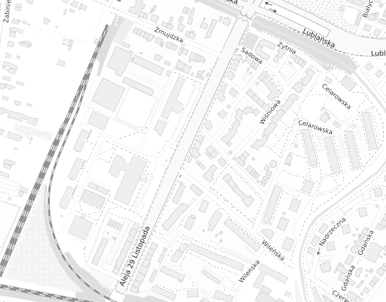 Mapa z adresem organizacji
