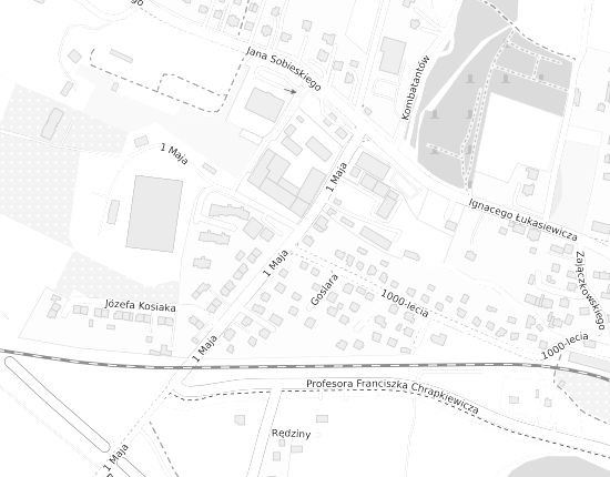 Mapa z adresem organizacji