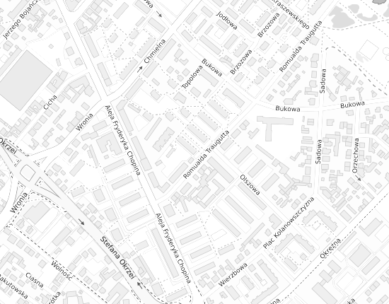 Mapa z adresem organizacji