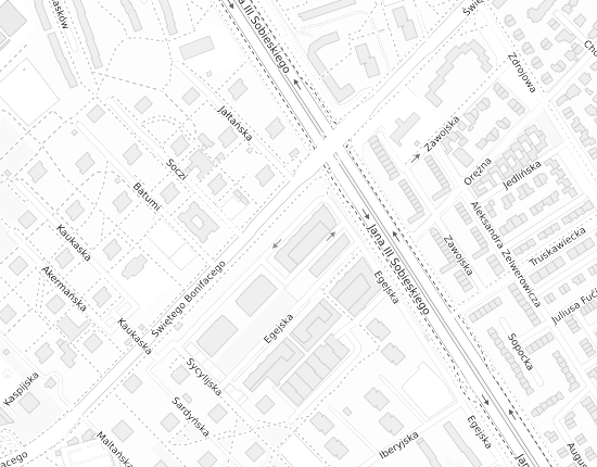 Mapa z adresem organizacji